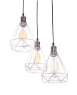 Подвесной светильник Lumina Deco LDP 11609-3 WT Cobi