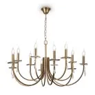 Подвесная люстра Freya FR1006PL-12G Forte