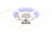 Потолочная светодиодная люстра Ambrella FA3844 Acrylica