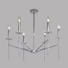 Люстра на штанге Eurosvet 60142/6 хром Anders a061933