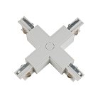 Соединитель X-образный Uniel UBX-A41 WHITE 1 POLYBAG