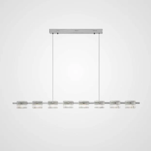 Реечный светильник NICOLETTA CHROME L L8 ImperiumLoft 305599-23 nicoletta-chrome-l01