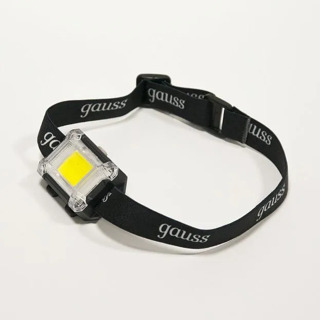 Налобный фонарь Gauss GF304 65х45 180 лм Holiday Налобный фонарь Gauss GF304 65х45 180 лм Holiday