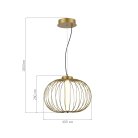 Светильник подвесной ST-Luce SL6124.203.01 SLICE