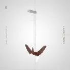 Подвесной светильник HANSY Размер E. Цвет Темное Дерево Lampatron 3577-8796