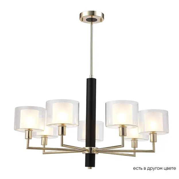 Подвесная люстра Crystal Lux SP-PL7 Gold Maestro Подвесная люстра Crystal Lux SP-PL7 Gold Maestro