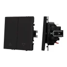 Механизм выключателя управления шторами SWT-NOBE-MKR2-SFPL-BK (230V, 10A) Arlight 054273