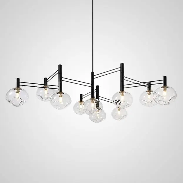 Подвесная Люстра Temper L10 Black 229048-26 ImperiumLoft Подвесная Люстра Temper L10 Black 229048-26 ImperiumLoft