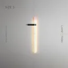 Бра GIA Размер S. Цвет Белый + Черный. Теплый свет Lampatron 2595-6146