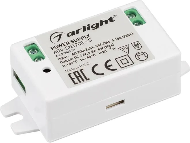 Блок питания для светодиодной ленты Arlight 020425(1) ARV-S Блок питания для светодиодной ленты Arlight 020425(1) ARV-S