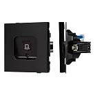 Механизм компьютерной розетки SCT-TENDO-MPC1-PL-BK (RJ-45, CAT6) (Arlight, Черный) 054104