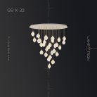 Готовая комбинация светильников LEA MORE 32 лампы Lampatron 6415-17248