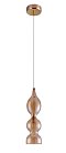Светильник подвесной Crystal Lux IRIS SP1 B AMBER 2073/201
