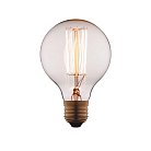 Лампа накаливания Loft It G8060 E27 60W шар прозрачный Edison Bulb