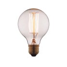 Лампа накаливания Loft It G8060 E27 60W шар прозрачный Edison Bulb
