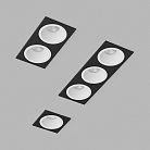 Встраиваемый светодиодный светильник Ledron LH07H-R SQ3 Black-White