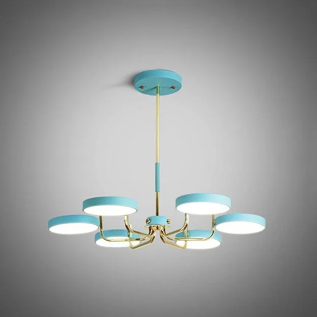 Люстра на штанге TAVIS D78 Blue ImperiumLoft 228993-26 TAVIS01