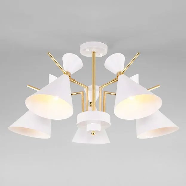 Потолочная люстра Eurosvet 70114/5 белый a047641 Apart