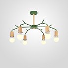 Потолочная Люстра Les Color D80 Green ImperiumLoft 220506-23