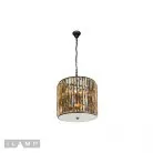 Подвесная люстра iLamp 10390-5+5P BK Royal