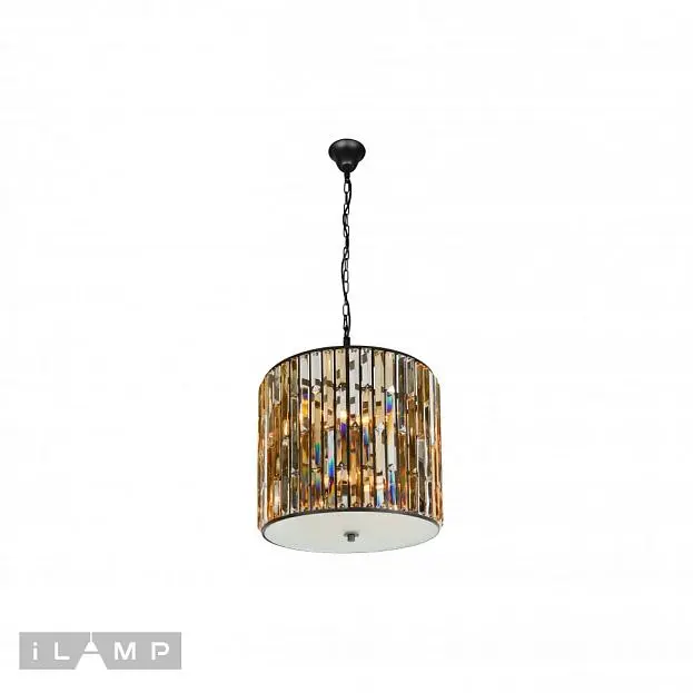 Подвесная люстра iLamp 10390-5+5P BK Royal Подвесная люстра iLamp 10390-5+5P BK Royal