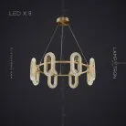 Кольцевые люстры и светильники KEZIA Z 8 ламп Lampatron 6390-17188