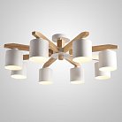 Потолочная люстра CRISS L8 White ImperiumLoft 205532-23 criss01