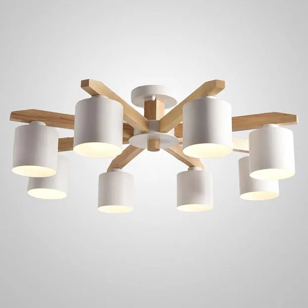 Потолочная люстра CRISS L8 White ImperiumLoft 205532-23 criss01