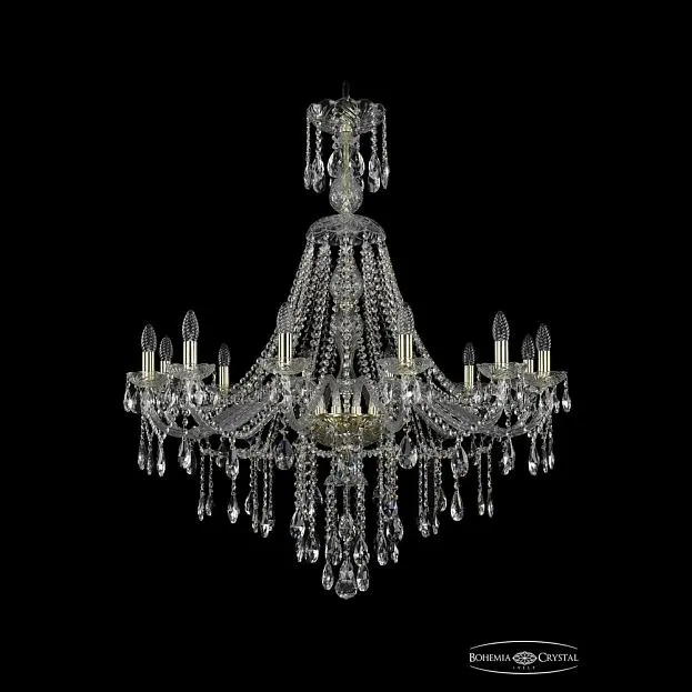 Люстра хрустальная Bohemia 1415/12/360/XL-113 G Люстра хрустальная Bohemia 1415/12/360/XL-113 G