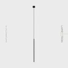 Подвесной светильник ATTA Черненая латунь. Теплый свет. Lampatron atta-black-s-warm 8108-22177