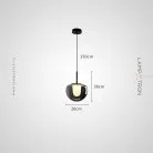 Подвесной светильник GEERT Размер S Lampatron geert-s 8658-24188