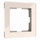 Рамка на 1 пост Werkel W0012743 Acrylic айвори a060537