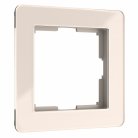 Рамка на 1 пост Werkel W0012743 Acrylic айвори a060537