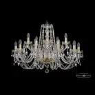 Люстра хрустальная Bohemia 1402/10+5/300 G