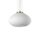 Подвесной светильник Ideal Lux 264547 PLISSE' SP1 D35 OTTONE SATINATO