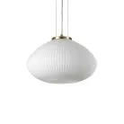 Подвесной светильник Ideal Lux 264547 PLISSE' SP1 D35 OTTONE SATINATO
