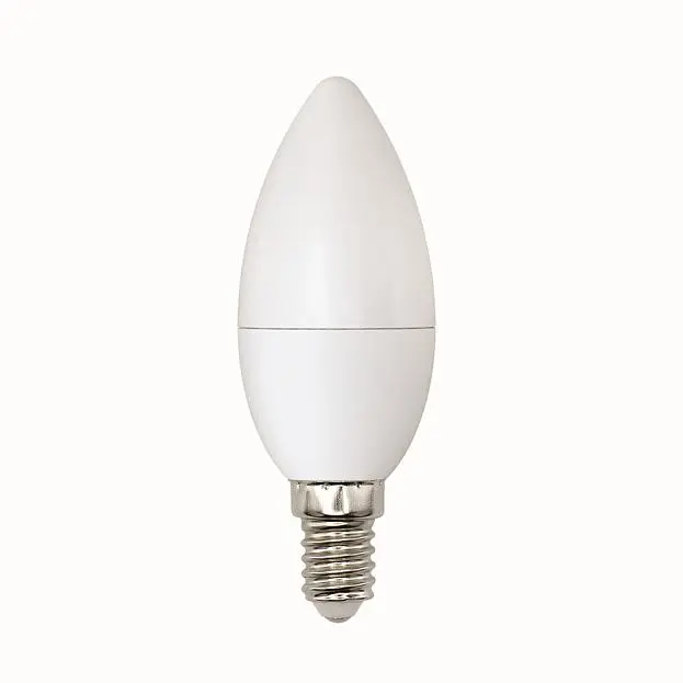 Лампочка светодиодная Uniel LED-C37-6W/WW+NW/E14/FR PLB01WH картон Лампочка светодиодная Uniel LED-C37-6W/WW+NW/E14/FR PLB01WH картон