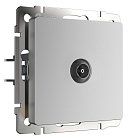 ТВ-розетка проходная (серебряный) Werkel W1184006 a051517