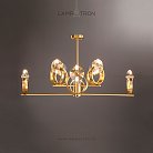 Люстра ADONICA CH B 8 плафонов (16 ламп). Lampatron 3769-9374