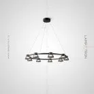 Кольцевые люстры и светильники HILDFRID Lampatron 6136