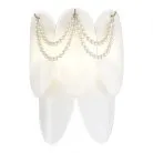 Светильник настенный Золотистый/Молочно-Белый E14 2*40W Evoluce SLE1651-201-02 ROOMI