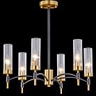 Потолочная люстра ILLUMICO IL5177-6PLS-29 BRASS TUBO