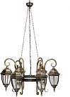 Уличный светильник подвесной Oasis Light 91270S/6/18 st40 Gb ARSENAL S