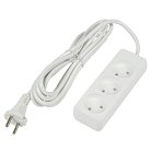 Розеточные блоки, удлинители Uniel S-CU3-3 WHITE Ultra