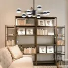 Люстра APL LED 3307.6296-8 Black Ferrara