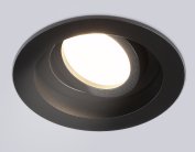 Встраиваемый светильник Ambrella light TN102756 BK черный IP20 GU5.3 D98*32