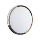 Светильник пластик/черный/золотистый LED 76Вт 3000/4000/6000K D490 IP43 Sonex 7629/ELN VELIO