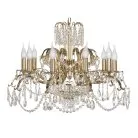 Подвесная люстра Dio DArte Elite Alessandria E 1.1.10.699 G