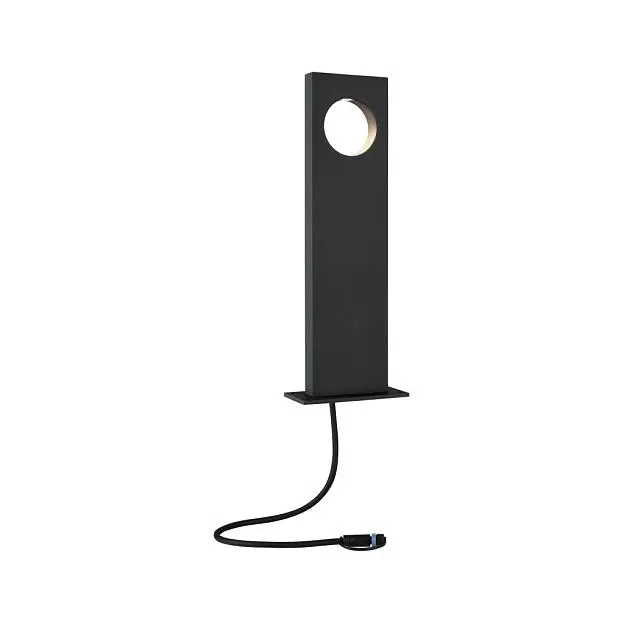 Уличный светильник Paulmann 94372 Plug&Shine Ivo 6.5Вт 160Лм 3000К IP65 24В
