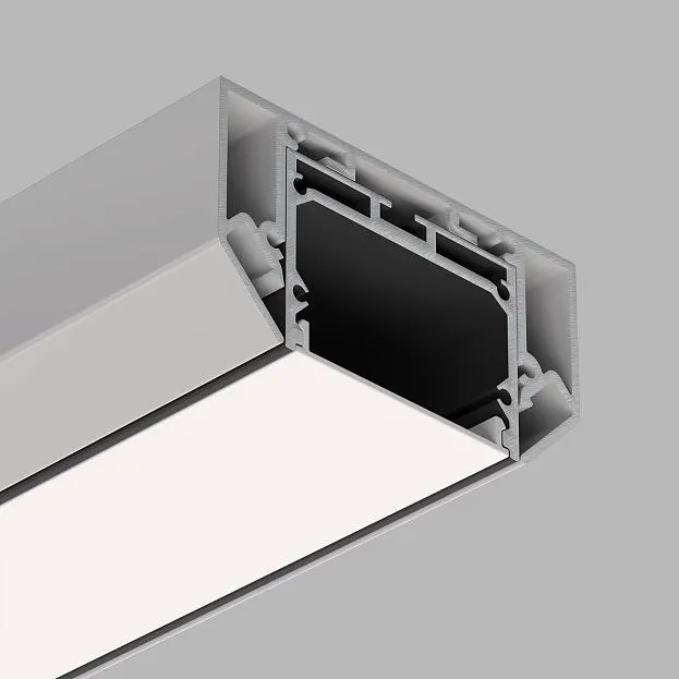 Встраиваемый профиль в натяжной потолок 2,5м Ledron АВД-4662 (13172) Black